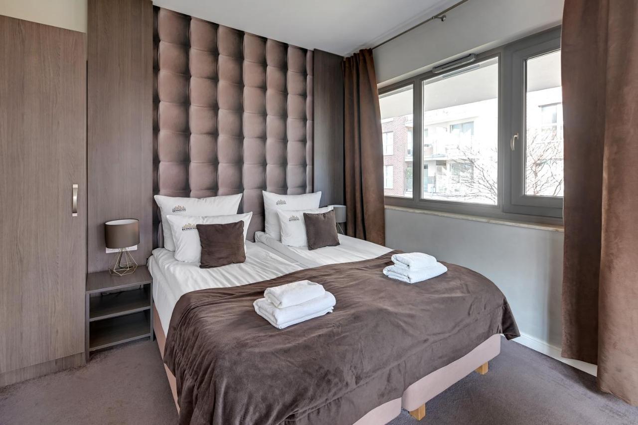Waterlane Riverside - Spa, Pool, Gym & Parking By Downtown Apartments Gdansk Bagian luar foto