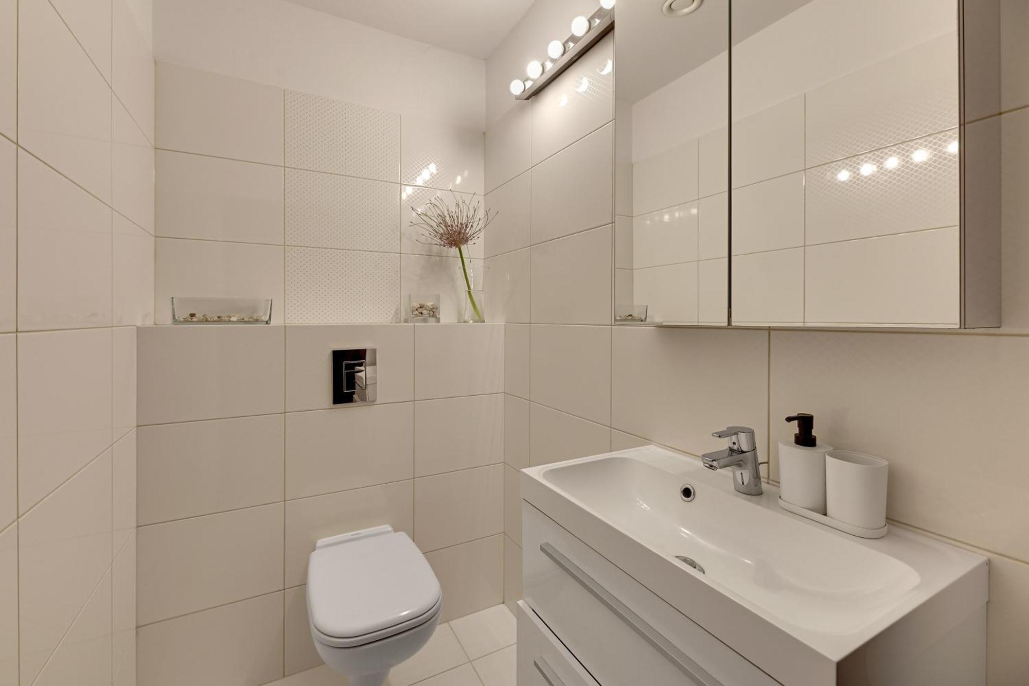 Waterlane Riverside - Spa, Pool, Gym & Parking By Downtown Apartments Gdansk Ruang foto